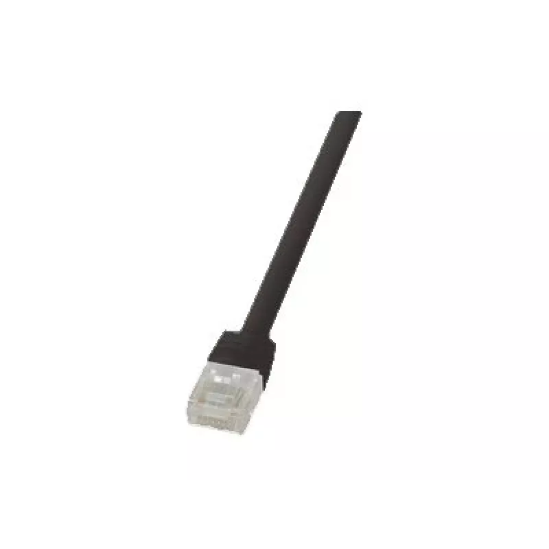Logilink CF2113U Ethernet Patch Kabel Schwarz