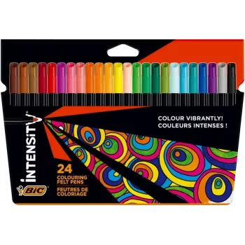 BIC Intensity Up Filzstifte Set mit 24 Stück 978035