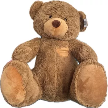 Plüschbär TULILO Oktawian 75 cm braun, Stofftier, 75 cm Höhe