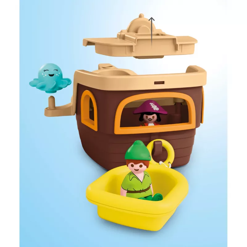 Figuren-Set JUNIOR & Disney Piratenschiff von Peter Pan