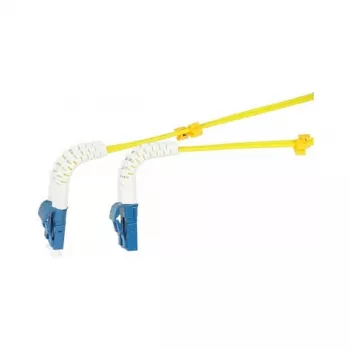 Synergy 21 LWL-2-Faser-Patchk. 2mtr.LC-LC 9/125um OS2 AD 2mm flexible Knickschutztülle - Single- bzw. Monomode-Faser - 2 m