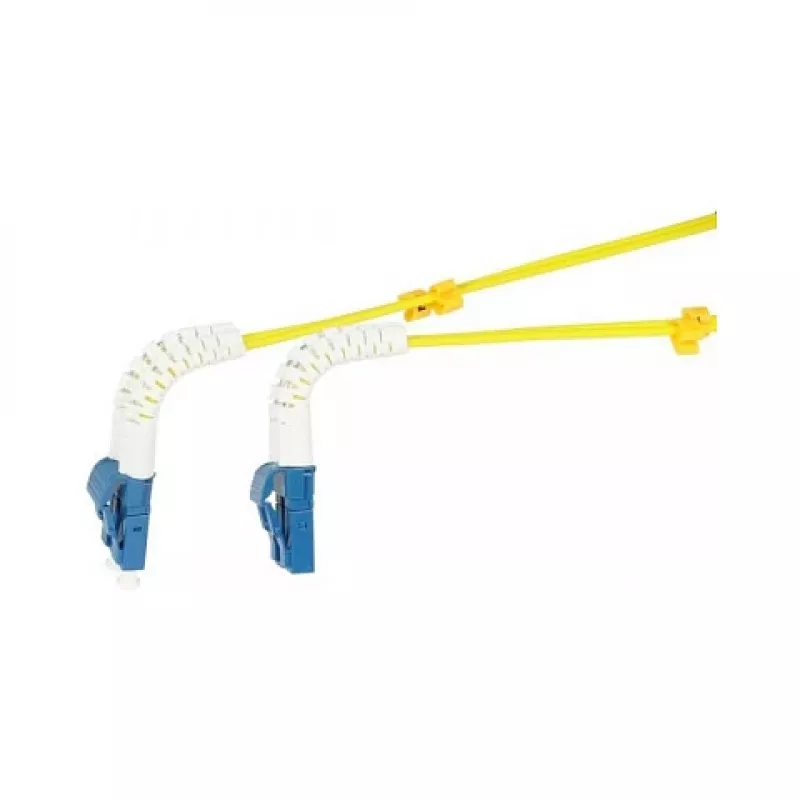 Synergy 21 LWL-2-Faser-Patchk. 2mtr.LC-LC 9/125um OS2 AD 2mm flexible Knickschutztülle - Single- bzw. Monomode-Faser - 2 m