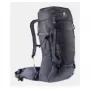 Rucksack DEUTER Futura Air Trek 45 L — Unisex-Bergsteigerrucksack, 45 L (erweiterbar auf 55 L), 2 kg, Toploader, schwarz