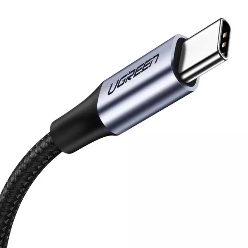 USB-C-auf-DisplayPort-Kabel UGREEN 1 m — USB-C (Stecker) zu DisplayPort (Stecker), gerade Anschlüsse, schwarz