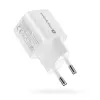 Wandladegerät everActive SC-330Q mit 1x USB-A und 1x USB-C Anschlüssen, 20W, weiß
