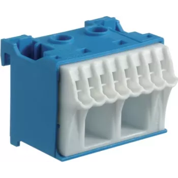 Hager KN10N Blau - Weiß Verbindungsblock (KN10N)