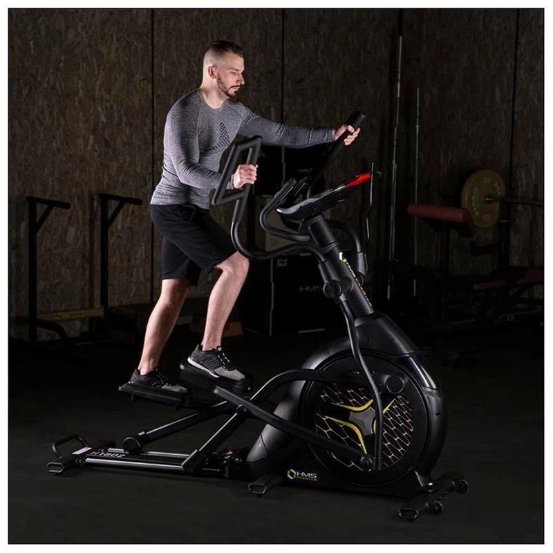 HMS Fitness H1802 Elektromagnetischer Crosstrainer Schwarz