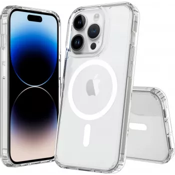 Cover JT BERLIN Pankow Clear MagSafe für iPhone 15 Pro Max 17 cm