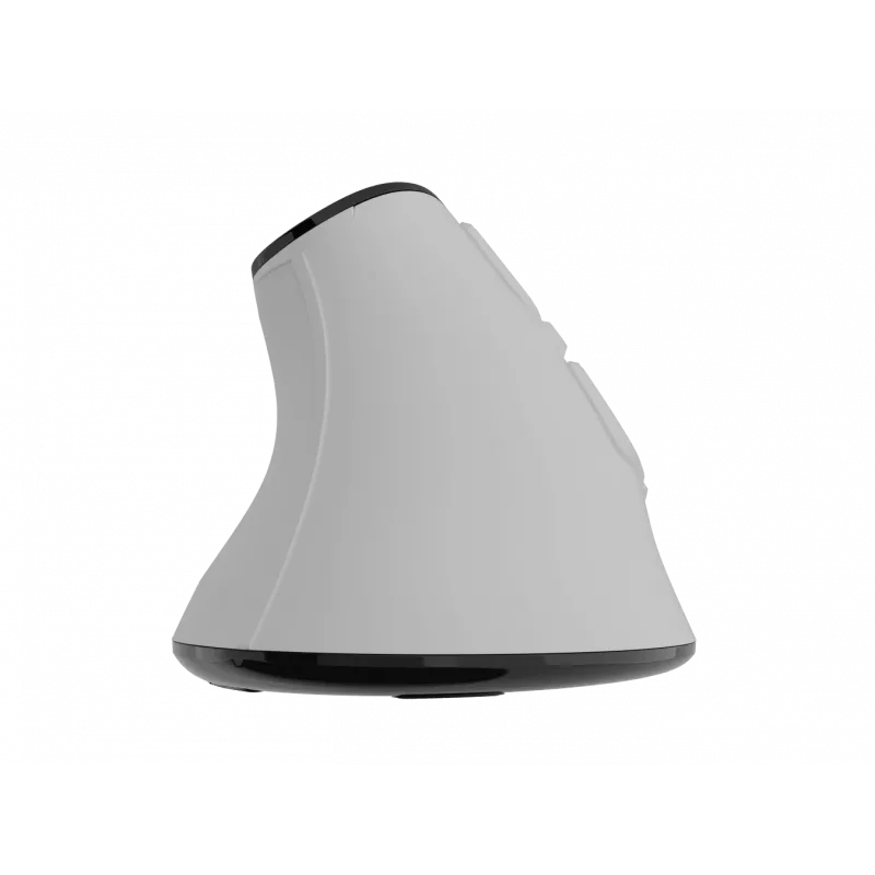 Kabellose Vertikalmaus NATEC Euphoniе Pro Bluetooth 5.0, 4000 DPI, programmierbar, leise, weiß