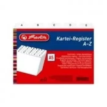 Tab-Index Polypropylen PP Weiß Herlitz 1500560
