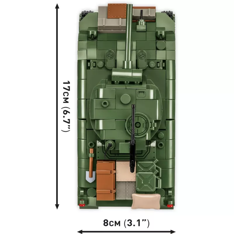 Bausteine M4A1 Sherman 663 Teile