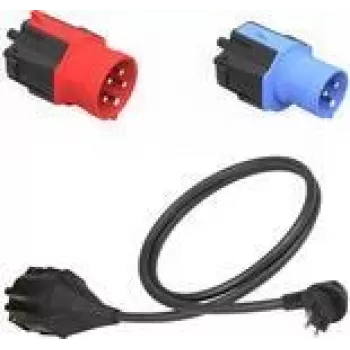 Steckdosenadapter NRGkick NRGkick Smart Attachment Set Standard Schwarz Blau Rot