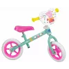 Kinderfahrrad Toimsa TOI198 — Stahlrahmen 25,4 cm (10 Zoll), Unisex, Handbremse, 2 Räder, 3,5 kg, grün mehrfarbig