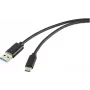 Renkforce RF-5720404 USB-Kabel Schwarz