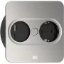 Steckdose Typ F + USB A + USB C Bachmann 946.005 Edelstahl