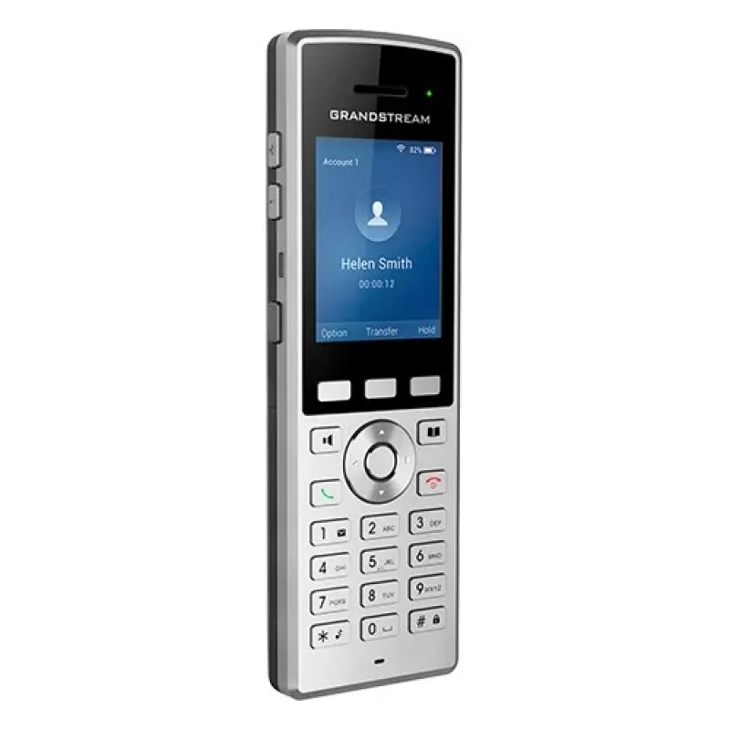 Grandstream Networks WP822 IP-Telefon Schwarz, Silber 2 Leitungen LCD Wi-Fi