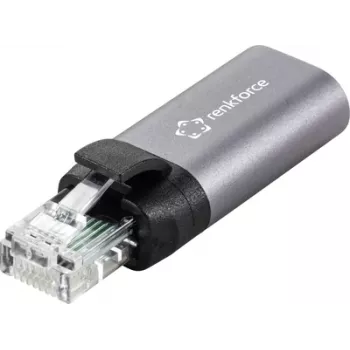 Renkforce RJ45 USB-C-Netzwerkadapter[1x RJ45-Stecker - 1x Buchse] (RF-4883626)