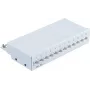 Patch Panel 1U ShiverPeaks BS75077 RJ-45 Cat6a Grau Metall