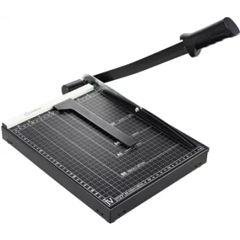 Renkforce RF-CUT-100 Hebelschneider A4 Schnittleistung A4 80 g/m²: 12 Blatt (RF-5792948)