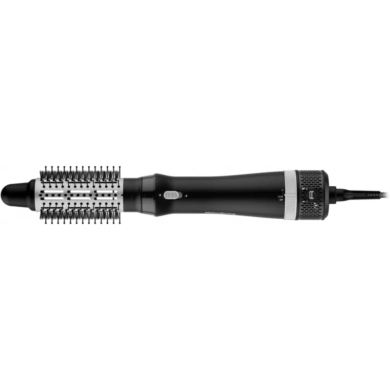 Heißluftbürste Rowenta Express Style CF6320F0 Warm Schwarz Silber für alle Haarlängen
