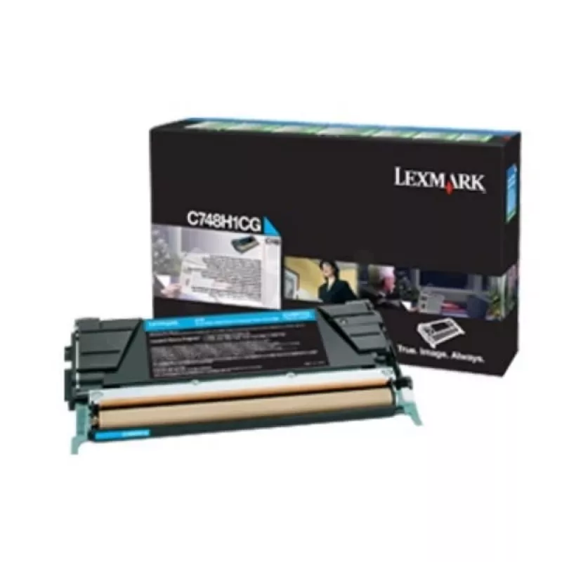Tonerkartusche Lexmark C748H3CG 10000 Seiten Cyan
