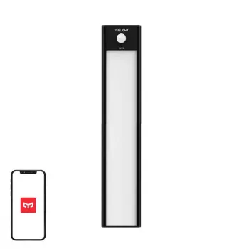 Schranksensorleuchte Yeelight A20 20 cm 1,2 W — batteriebetriebene PIR LED, 100 lm, 4000 K, USB-C wiederaufladbar