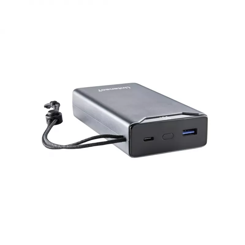 Powerbank INTENSO 7332054 — 20000 mAh, PD 3.0 & QC 3.0, 20 W, USB-A + USB-C, grau