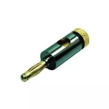 Shiverpeaks Banana Plug Metal 6mm Schwarz