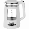 AENO Wasserkocher EK6: 1850-2200W, 2L, Strix, quadratische Form, transparenter Deckel, hochbeständiges Glas, LED-Beleuchtung, automatische Abschaltung, Trockengehschutz