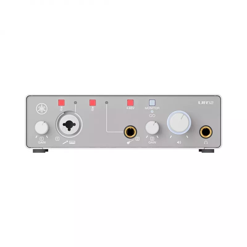 Audio Interface YAMAHA UR12MK3 White - kompaktes 2-in/2-out USB…