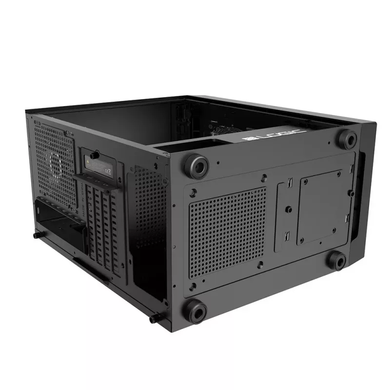 Logic Atos ARGB Mini USB 3.0 Micro-Tower-Gehäuse, Schwarz (AM-ATOS-10-0000000-0002)