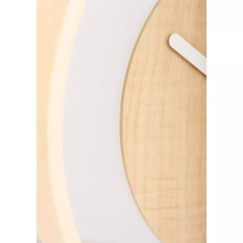 NeXtime klok 3046 Wood Loop, Ø30 cm, Wand, Holz