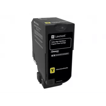 LEXMARK 74C2HY0 Toner Lexmark 74C2HY0 gelb 12.000 Seiten CS725de / CS725dte