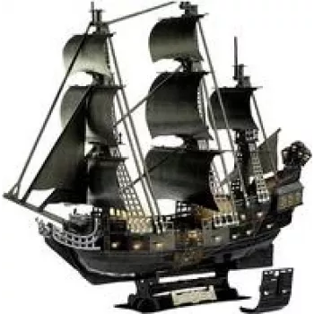 Revell 3D-Puzzle Schwarz Pearl LED Edition 00155 Schwarz Pearl LED Edition 1 St. (00155)