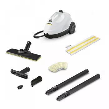 Kärcher SC 2 EasyFix Zylinder-Dampfreiniger 1 L 1500 W Schwarz, Weiß