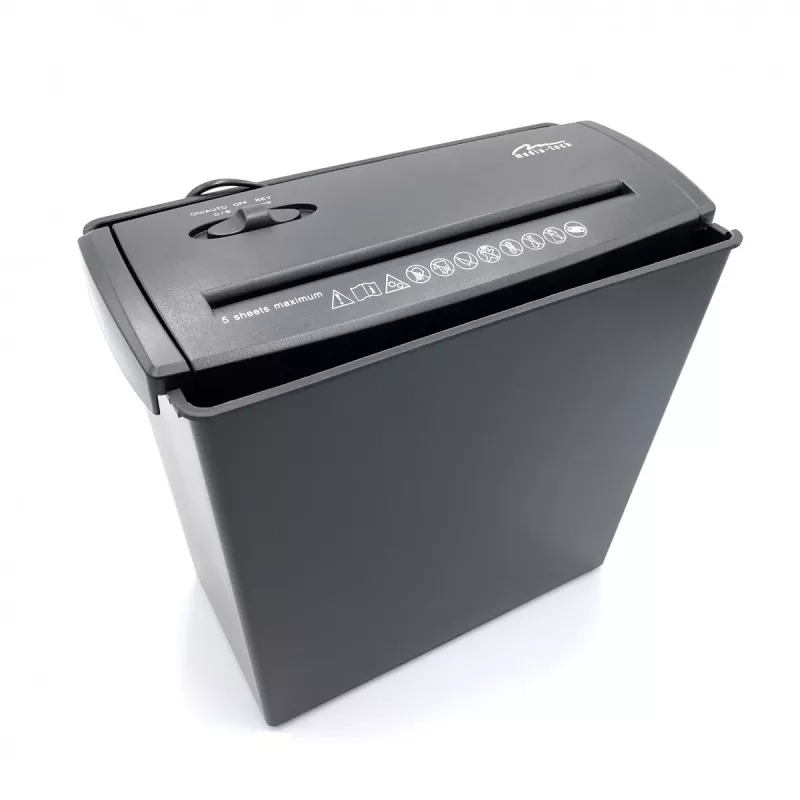 AKTENVERNICHTER - Dokumentenvernichter. Schneidet Papier, Folie, CD/DVD-Discs, Kreditkarten. (MT215)