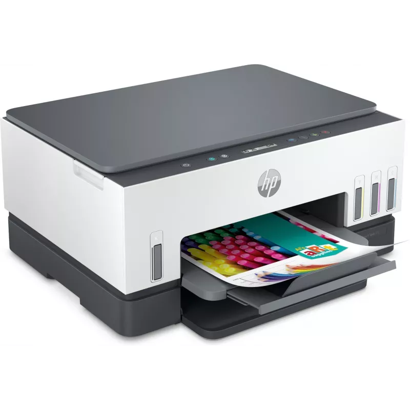 Multifunktionsdrucker HP Smart Tank 670 — Thermal Inkjet, Farbe, A4, Wi‑Fi/Bluetooth, Duplex, 4800x1200 DPI