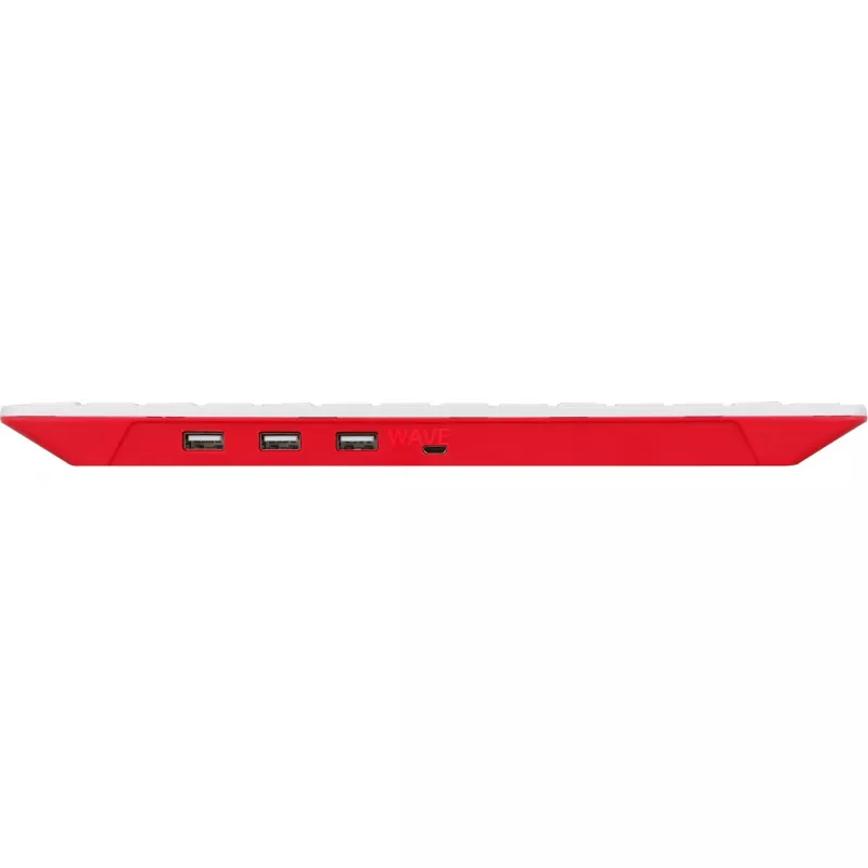 Kabelgebundene USB-Tastatur Raspberry PI Tastatur DE RB-TASTA01W — USB-Anschluss, deutsches Layout