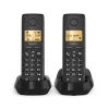 Gigaset Pure 100 Duo — schnurloses Telefon, DECT-Mobilteil-Paar mit Basisstation