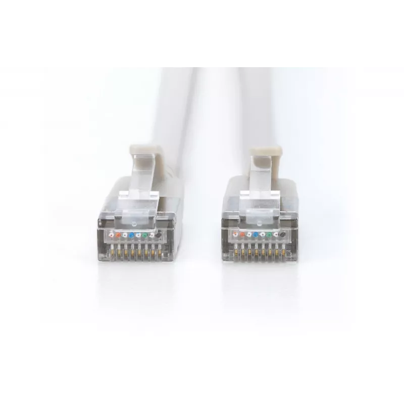Netzwerkkabel Digitus CAT 6A F/FTP RJ-45 2m Grau