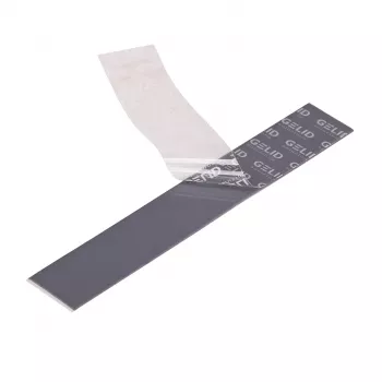 Wärmeleitpad Gelid TP-GP04-R-A 120×20×0,5 mm, Dichte 3,2 g/cm³, grau