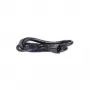 Stromkabel Bachmann 356.175 Schwarz 3 m C20 C19 Kupplung