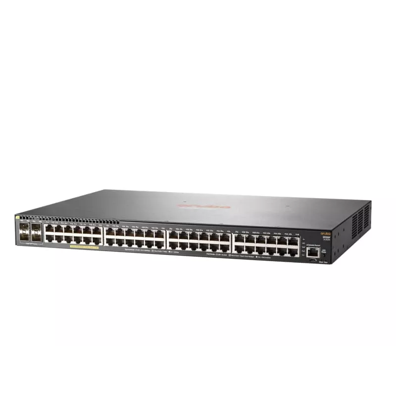 HPE Aruba 2930F 48G PoE+ 4SFP Switch EU