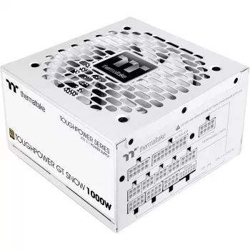 Power supply PSU THERMALTAKE Toughpower GT Snow 1000W ATX 24-pin, 80 PLUS Gold, weiß, 120mm Lüfter