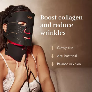 Hautlichttherapiegerät Silk'n FNLM2PEU001 — schwarz, batteriebetrieben, Anti-Aging/Anti-Falten