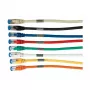 Patchkabel RJ45 - CAT6A 500 MHz - 0,15 m - gelb - S-STP (S/FTP) - AWG26 - LSZH - Synergy 21