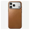 Handyhülle Nomad Modern Leather Case Cover für iPhone 17 Pro Max, 17,5 cm (6,9 Zoll), Tan, Leder + PC/TPU