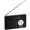 Tragbares Radio TECHNISAT DIGITRADIO 1 A — DAB+/FM, OLED-Display, USB-C, 3,5-mm-Kopfhörer, 1 W, schwarz/silber