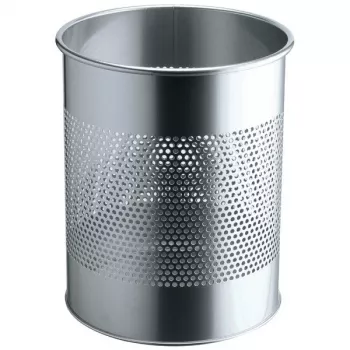 Durable 3310-23 Polyester Stahl Silber Durchmesser 26 cm Höhe 315 mm