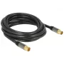 Koaxialkabel DeLOCK 88924 IEC RG-6/U 3 m Schwarz